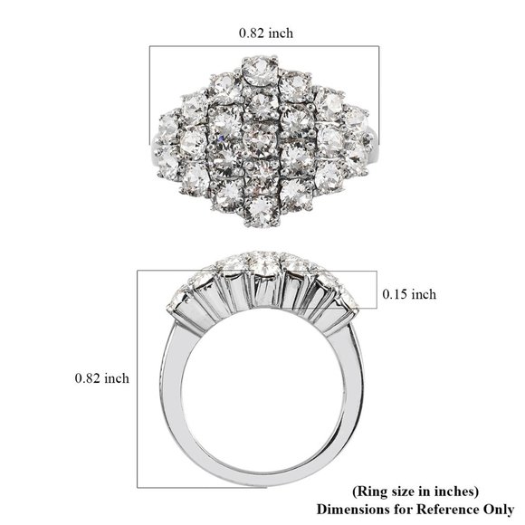 Magnetic Cluster Ring in Platinum Over Copper - Picture 6 of 6